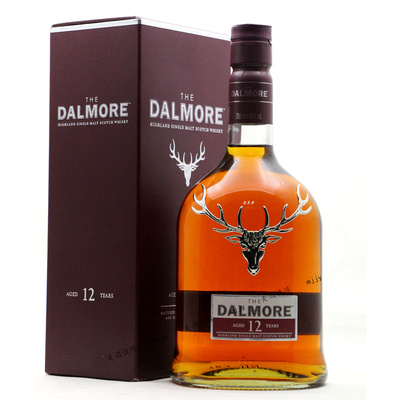 dalmore帝摩大摩威士忌进口洋酒达尔摩12年苏格兰单一